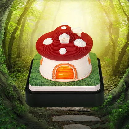 Mushroom House (2025 Calendar with Light)