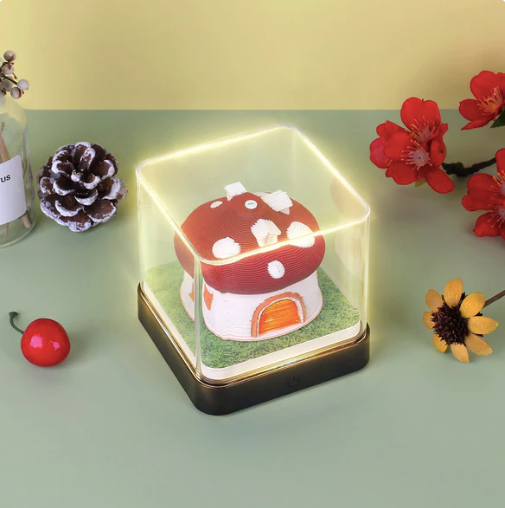 Mushroom House (2025 Calendar with Light)