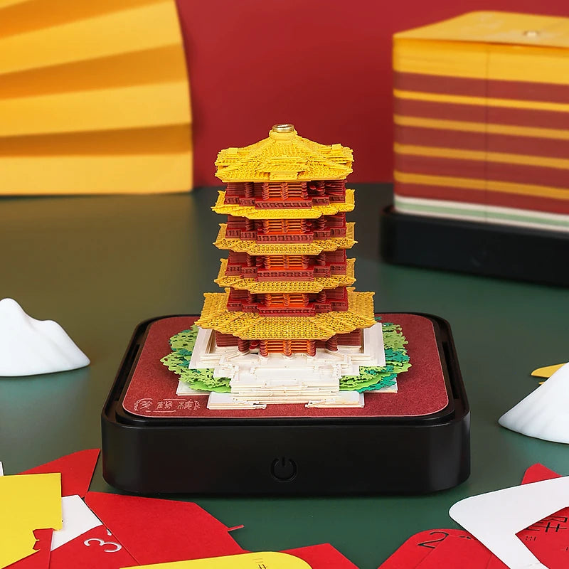 Pagoda (2025 Calendar with Light)